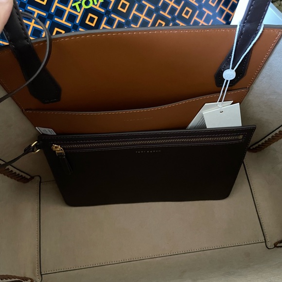 New, blake mixed material tote bag - Picture 7 of 15